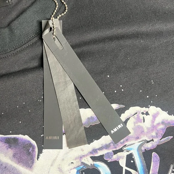 Amiri Pegasus Script-print T-shirt